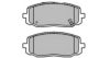 AISIN ASN-2235 Brake Pad Set, disc brake